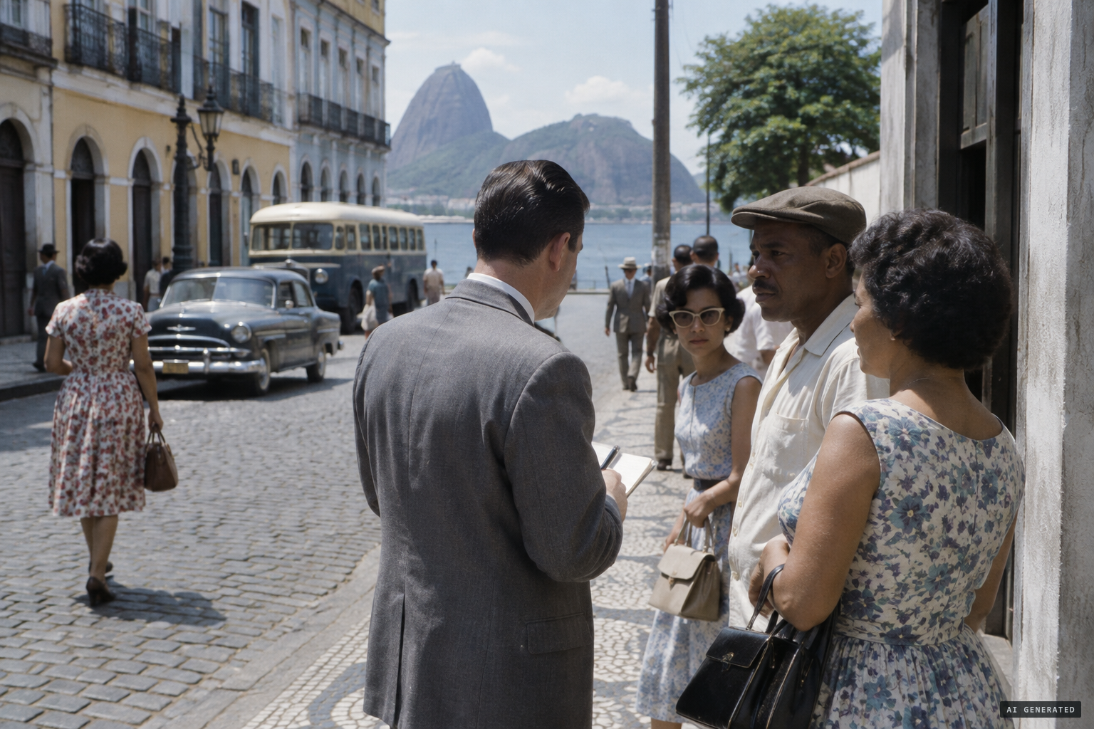 Dr. Olavo Fontes searches for the writer and other witnesses
