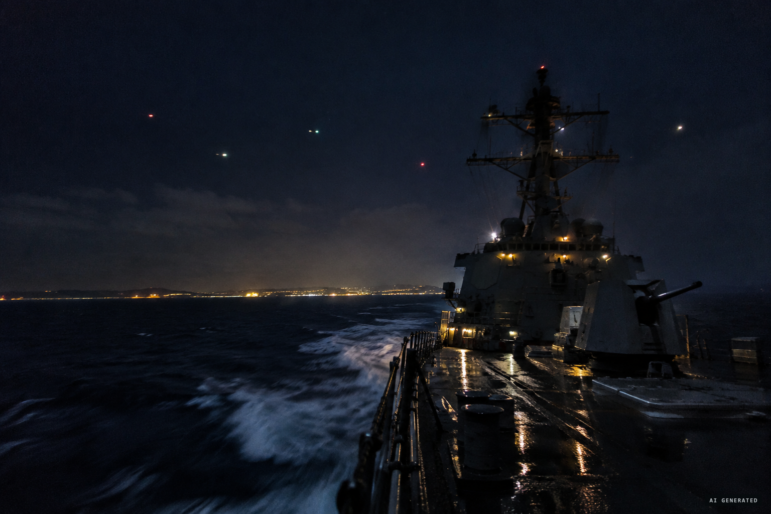 Navy ships off San Diego log unidentified 'drones' keeping pace at night