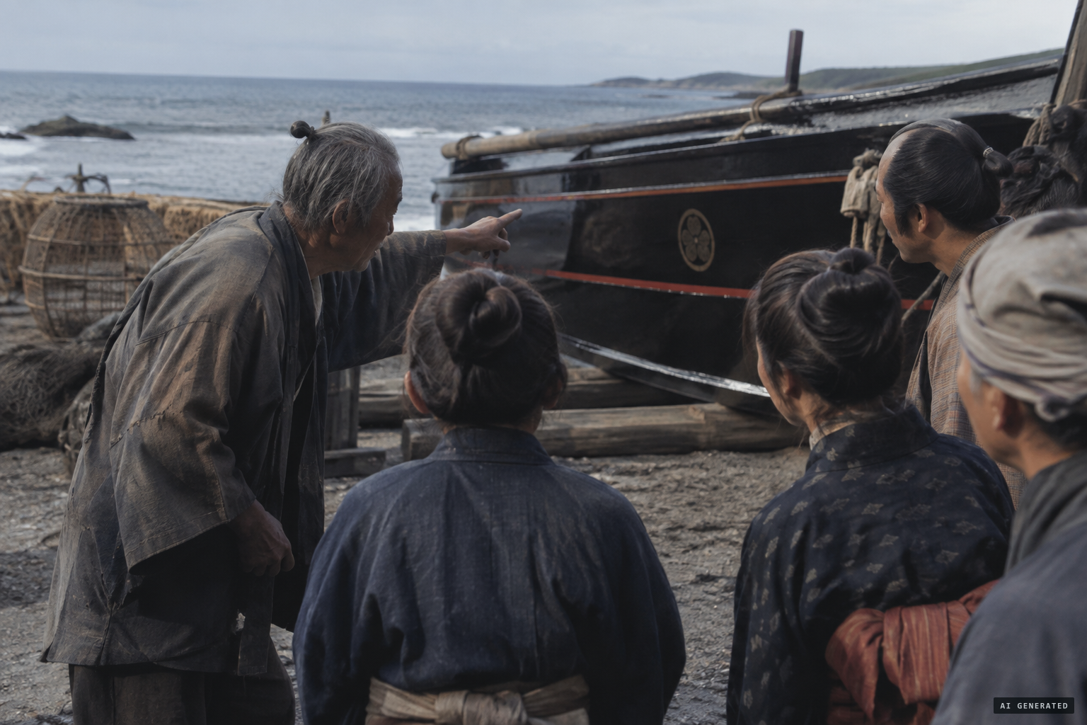 An old fisherman's theory of an exiled foreign princess