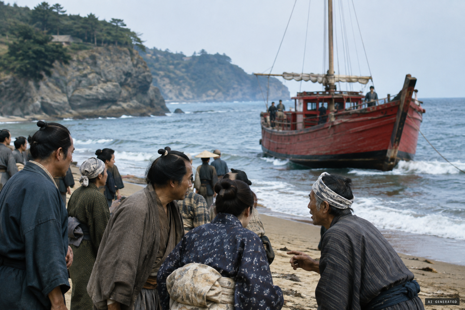The villagers weigh the cost of telling the lord
