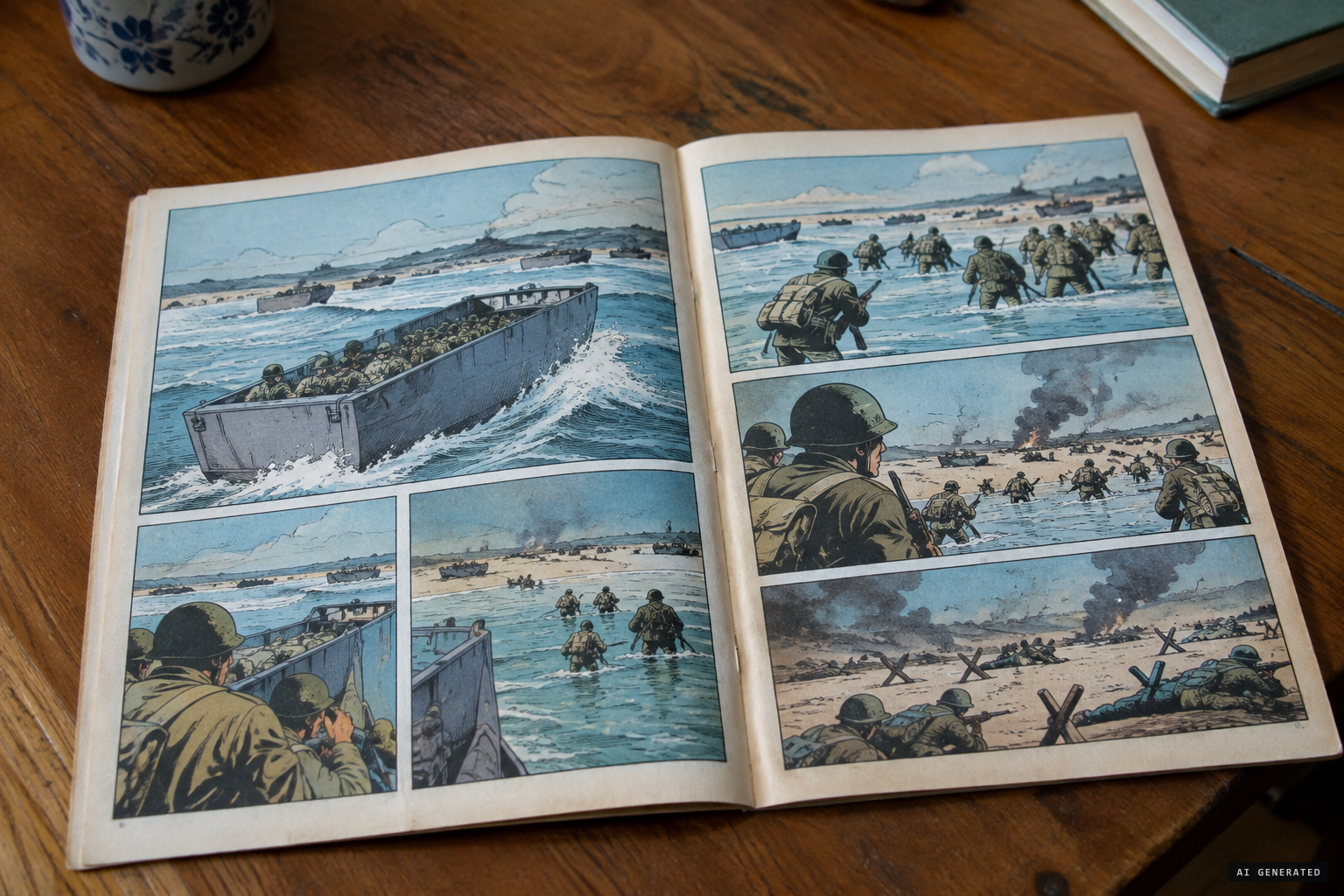 A 1950 comic story suggested as inspiration for a hoax