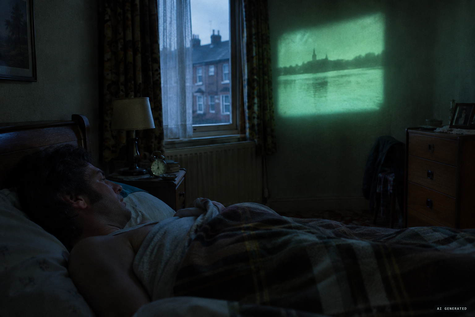 Meessen's explanation: a waking dream, hypnopompic imagery
