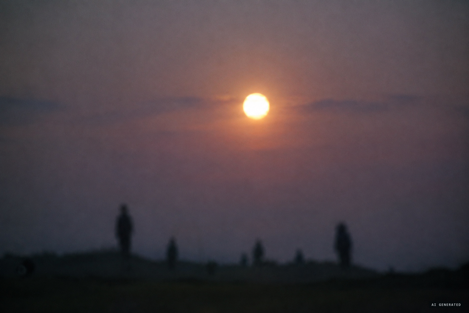 Alexei Panin saw only silhouettes against a bright disc