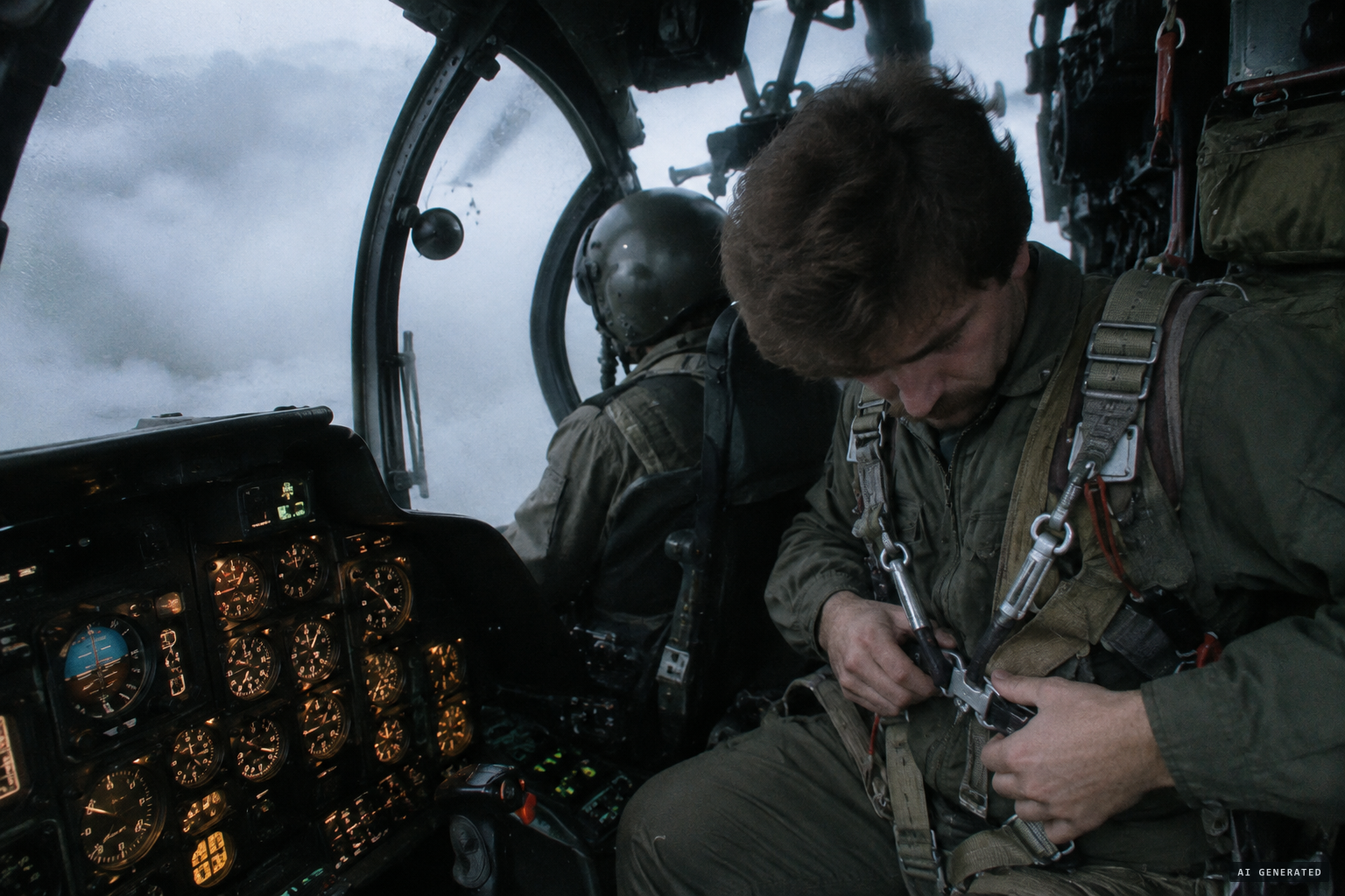 Flying blind as ground control calls the object head-on