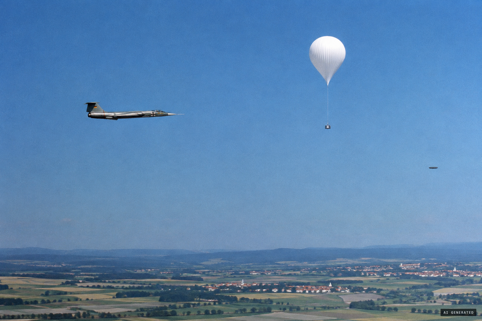 The Western jet and spy balloon theories