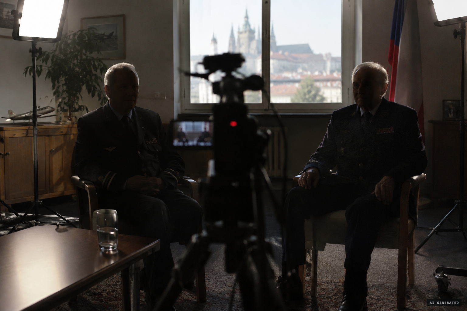 Tesařík and Pospíchal tell it on camera