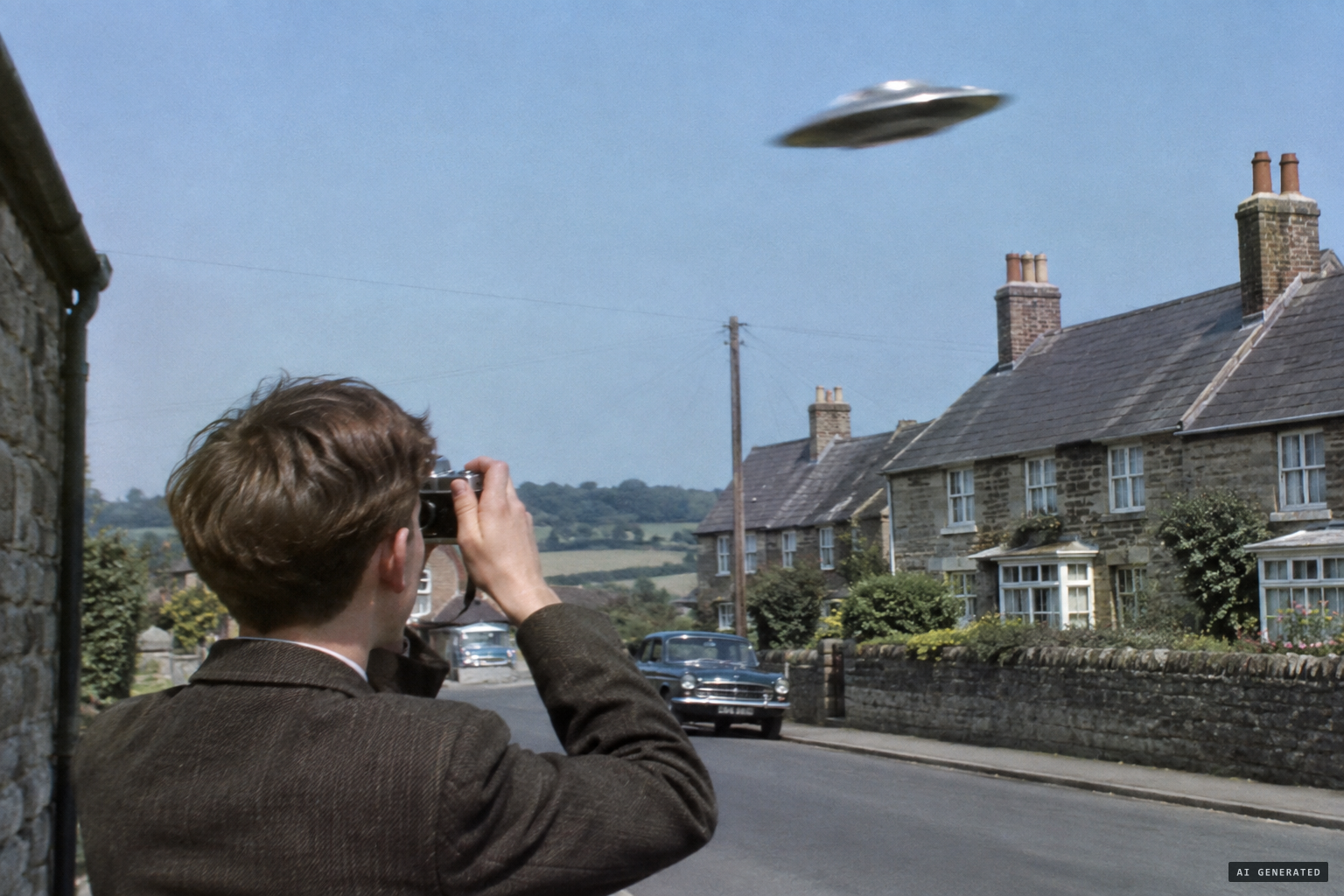 Gordon Faulkner photographs a silent domed disc