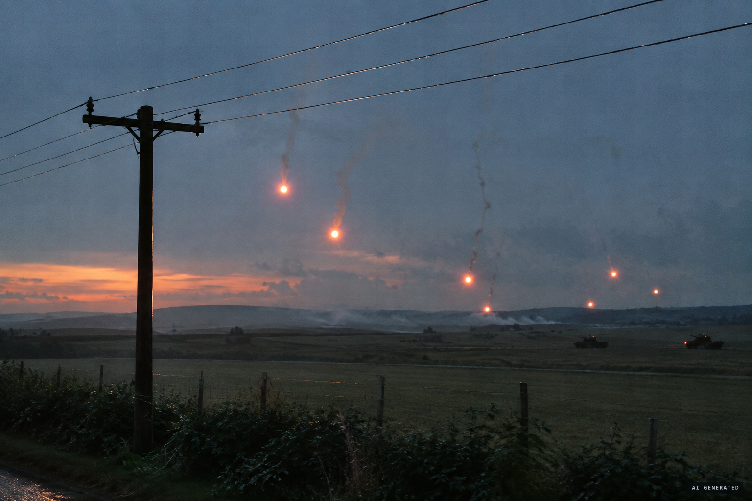 Flares, power lines and other theories