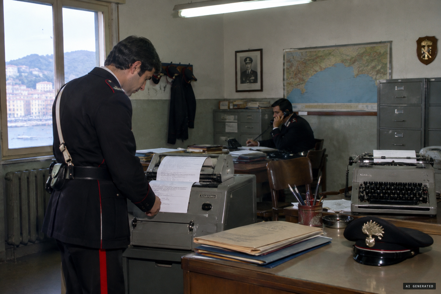A Carabinieri telex to the Interior Ministry rates his credibility "good"